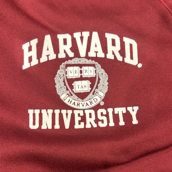 Champion Harvard University Maroon Quarter-Zip Pullover Size Large, - Picture 3 of 4